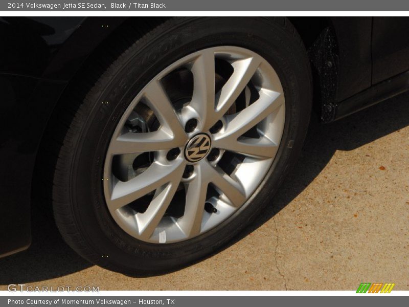 Black / Titan Black 2014 Volkswagen Jetta SE Sedan