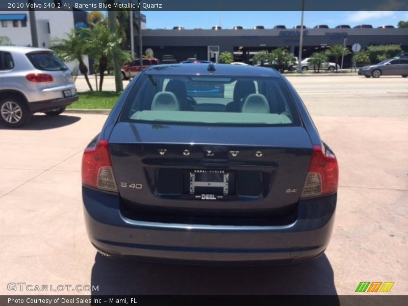 Barents Blue Metallic / Quartz 2010 Volvo S40 2.4i