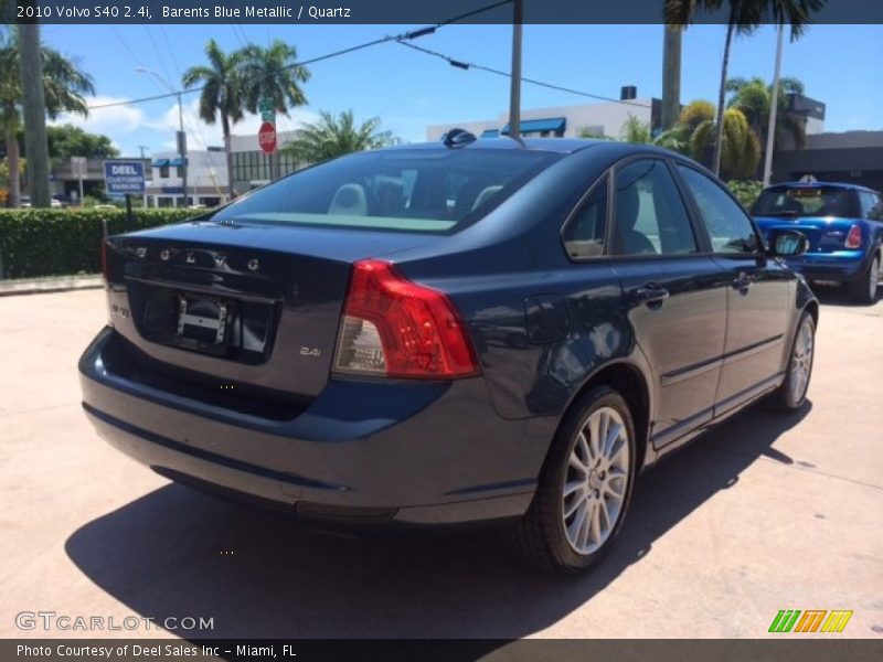 Barents Blue Metallic / Quartz 2010 Volvo S40 2.4i