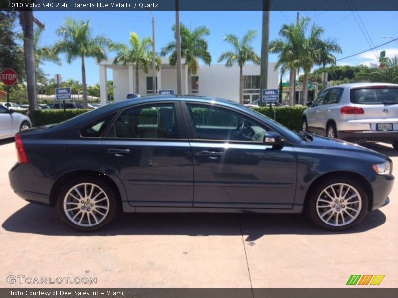 Barents Blue Metallic / Quartz 2010 Volvo S40 2.4i