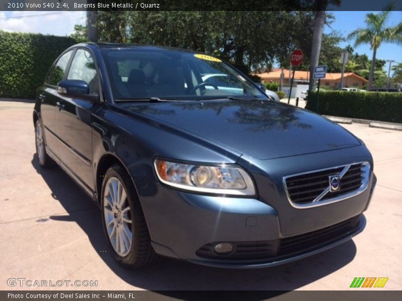 Barents Blue Metallic / Quartz 2010 Volvo S40 2.4i