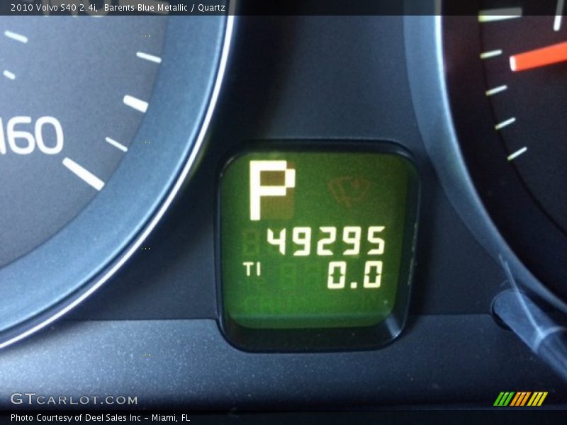 Barents Blue Metallic / Quartz 2010 Volvo S40 2.4i