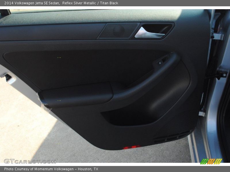 Reflex Silver Metallic / Titan Black 2014 Volkswagen Jetta SE Sedan