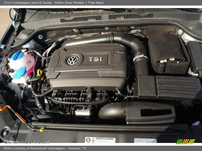 Reflex Silver Metallic / Titan Black 2014 Volkswagen Jetta SE Sedan