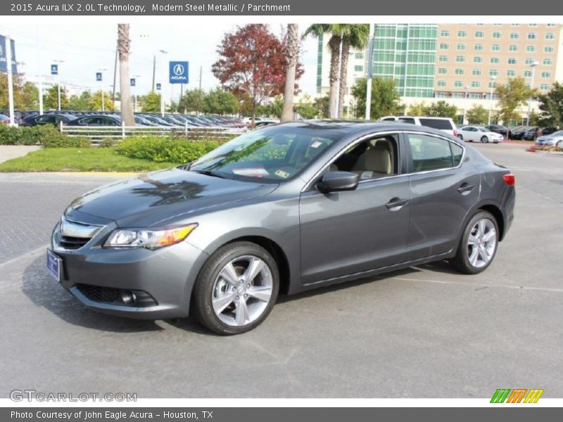 Modern Steel Metallic / Parchment 2015 Acura ILX 2.0L Technology