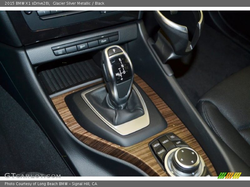 Glacier Silver Metallic / Black 2015 BMW X1 sDrive28i