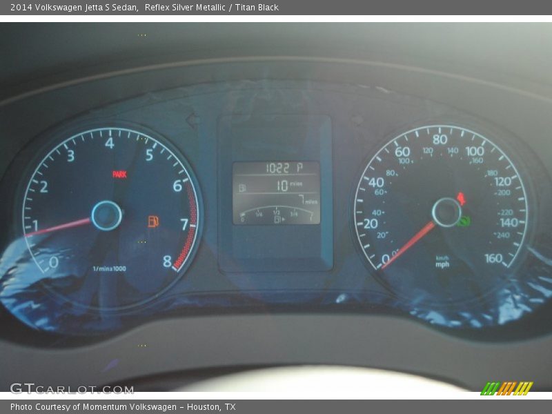 Reflex Silver Metallic / Titan Black 2014 Volkswagen Jetta S Sedan