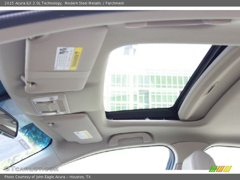 Modern Steel Metallic / Parchment 2015 Acura ILX 2.0L Technology