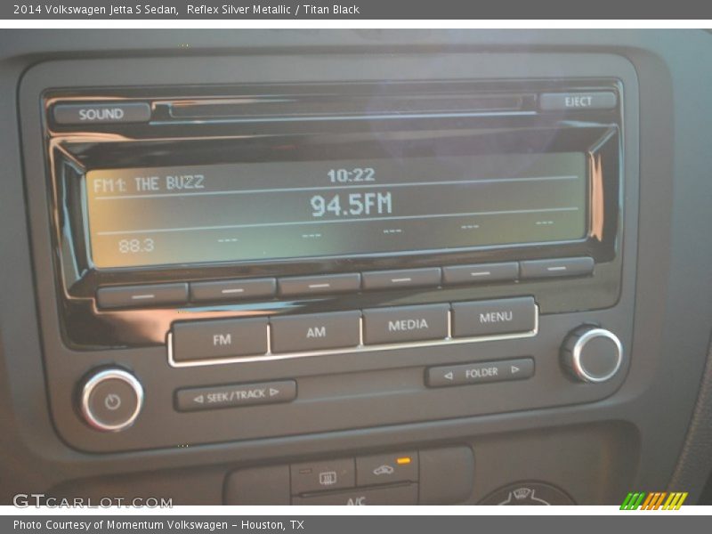 Reflex Silver Metallic / Titan Black 2014 Volkswagen Jetta S Sedan