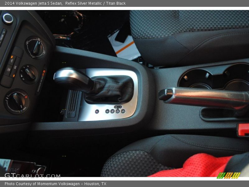 Reflex Silver Metallic / Titan Black 2014 Volkswagen Jetta S Sedan