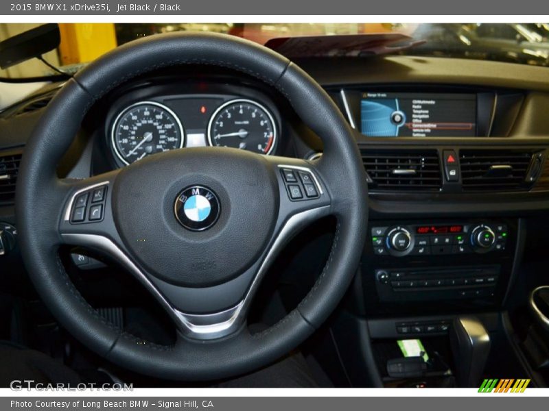 Jet Black / Black 2015 BMW X1 xDrive35i