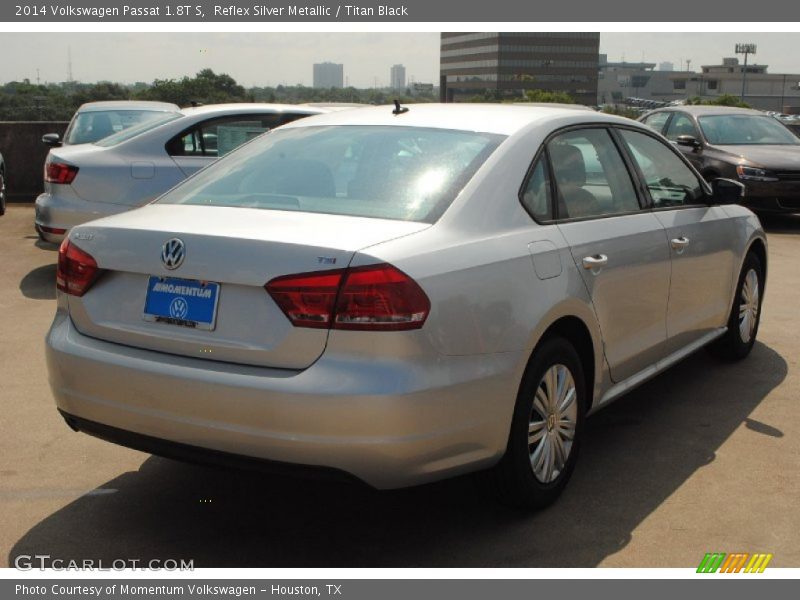 Reflex Silver Metallic / Titan Black 2014 Volkswagen Passat 1.8T S