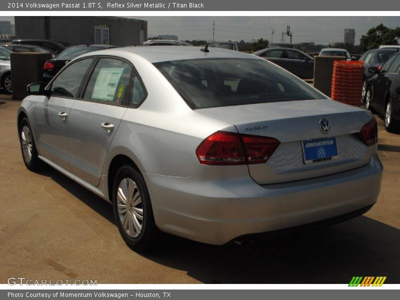 Reflex Silver Metallic / Titan Black 2014 Volkswagen Passat 1.8T S