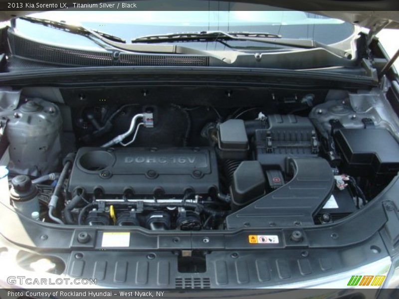Titanium Silver / Black 2013 Kia Sorento LX