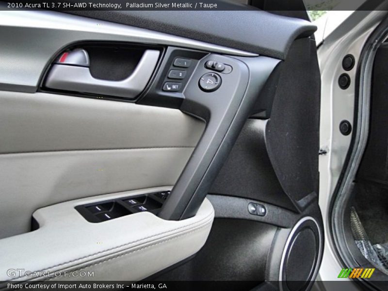 Palladium Silver Metallic / Taupe 2010 Acura TL 3.7 SH-AWD Technology