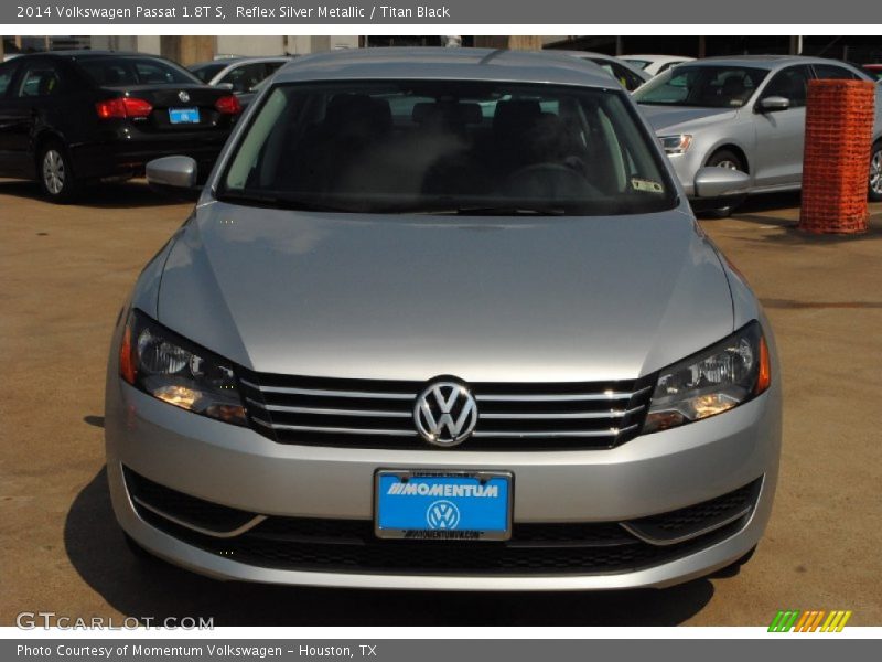 Reflex Silver Metallic / Titan Black 2014 Volkswagen Passat 1.8T S