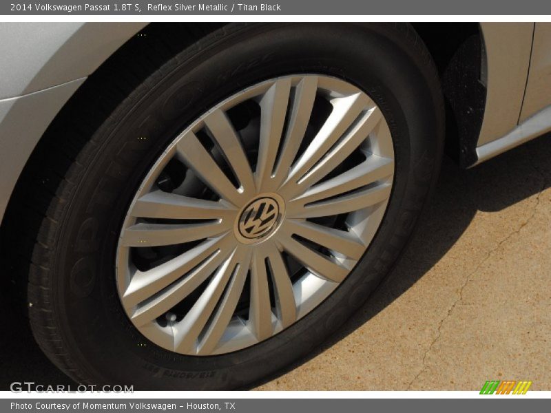 Reflex Silver Metallic / Titan Black 2014 Volkswagen Passat 1.8T S