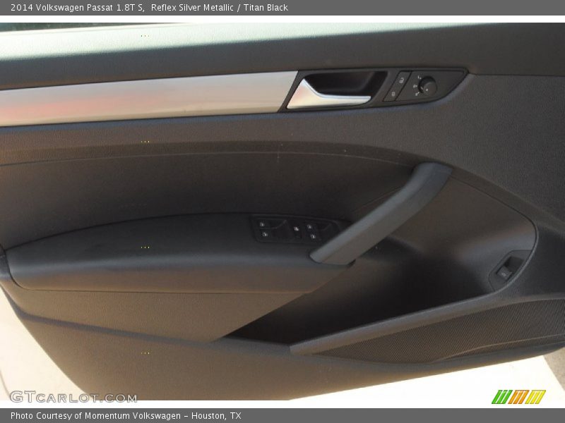 Reflex Silver Metallic / Titan Black 2014 Volkswagen Passat 1.8T S