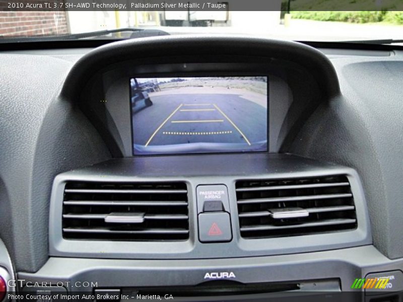 Palladium Silver Metallic / Taupe 2010 Acura TL 3.7 SH-AWD Technology