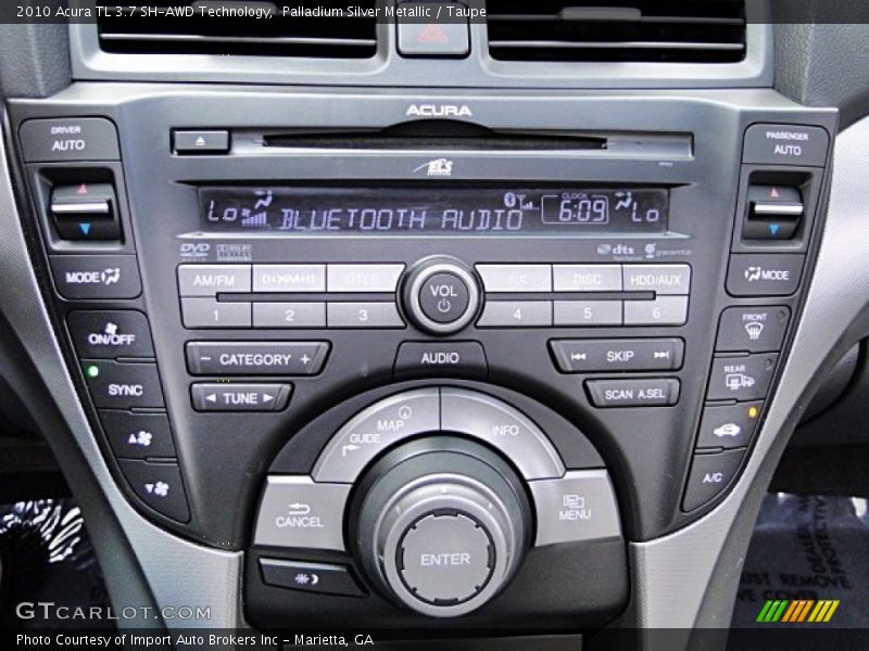 Palladium Silver Metallic / Taupe 2010 Acura TL 3.7 SH-AWD Technology
