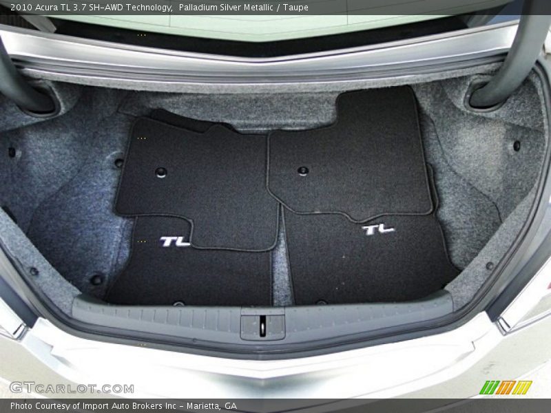 Palladium Silver Metallic / Taupe 2010 Acura TL 3.7 SH-AWD Technology