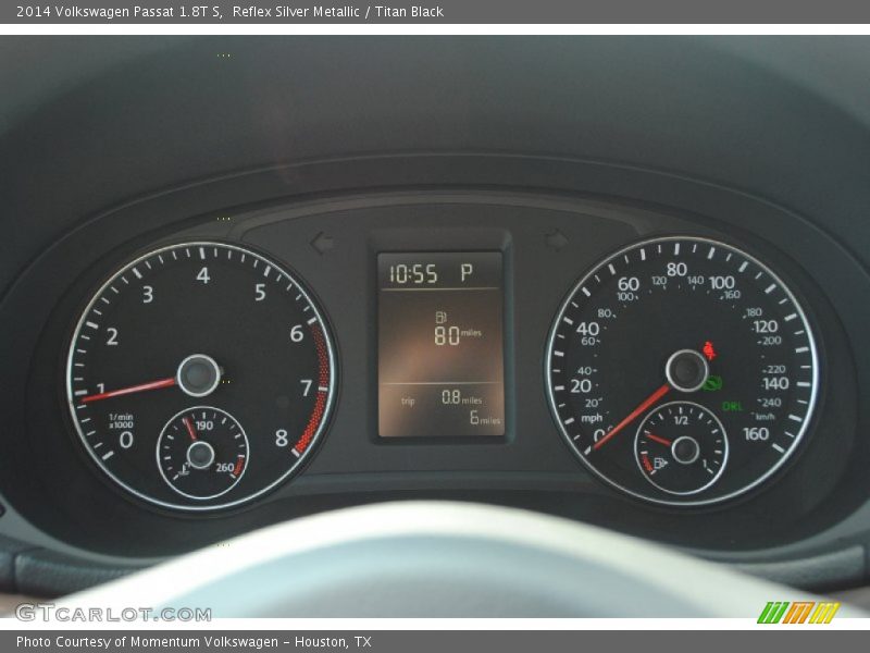 Reflex Silver Metallic / Titan Black 2014 Volkswagen Passat 1.8T S