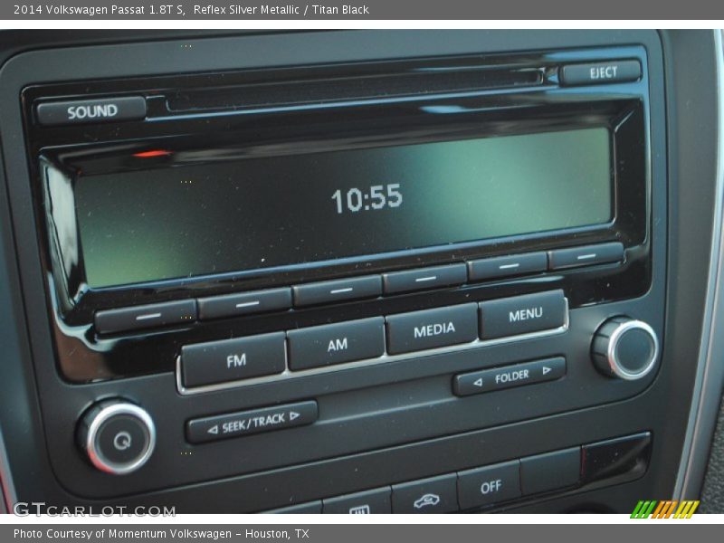Reflex Silver Metallic / Titan Black 2014 Volkswagen Passat 1.8T S