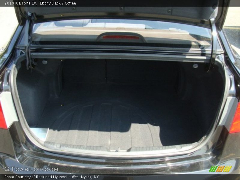 Ebony Black / Coffee 2010 Kia Forte EX