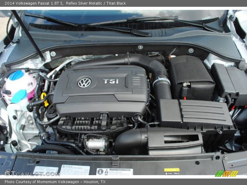 Reflex Silver Metallic / Titan Black 2014 Volkswagen Passat 1.8T S