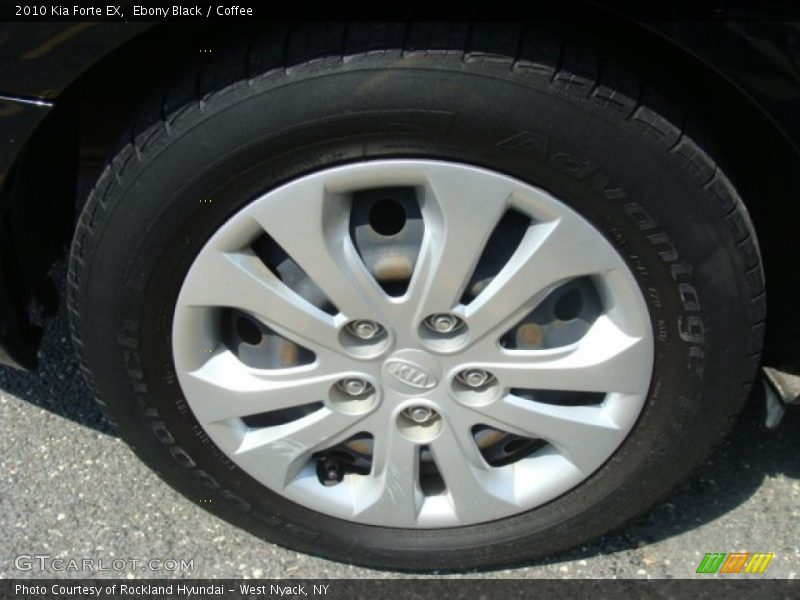 Ebony Black / Coffee 2010 Kia Forte EX