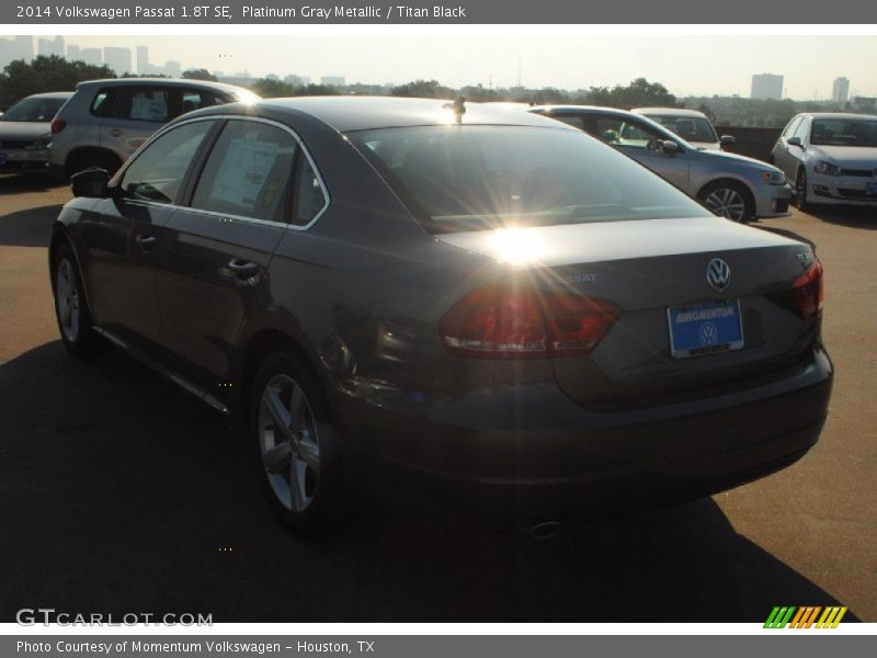 Platinum Gray Metallic / Titan Black 2014 Volkswagen Passat 1.8T SE