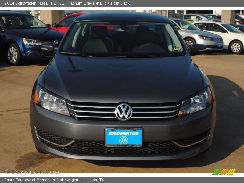 Platinum Gray Metallic / Titan Black 2014 Volkswagen Passat 1.8T SE