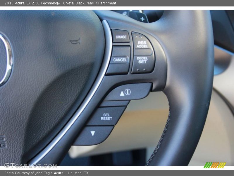 Crystal Black Pearl / Parchment 2015 Acura ILX 2.0L Technology