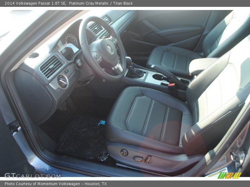Platinum Gray Metallic / Titan Black 2014 Volkswagen Passat 1.8T SE