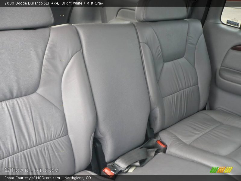 Bright White / Mist Gray 2000 Dodge Durango SLT 4x4