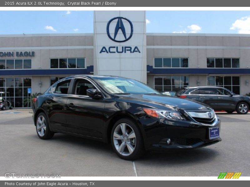 Crystal Black Pearl / Ebony 2015 Acura ILX 2.0L Technology