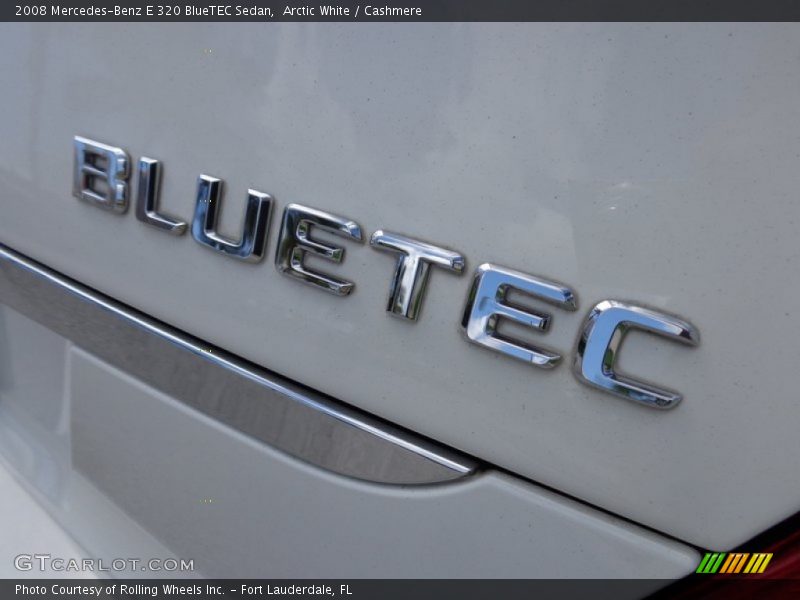 Arctic White / Cashmere 2008 Mercedes-Benz E 320 BlueTEC Sedan