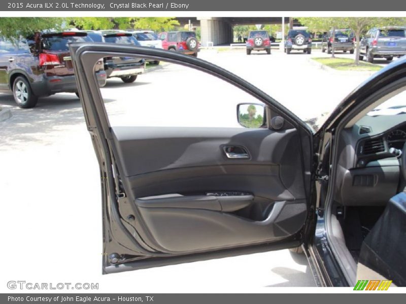 Crystal Black Pearl / Ebony 2015 Acura ILX 2.0L Technology