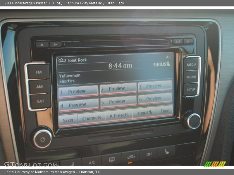 Platinum Gray Metallic / Titan Black 2014 Volkswagen Passat 1.8T SE