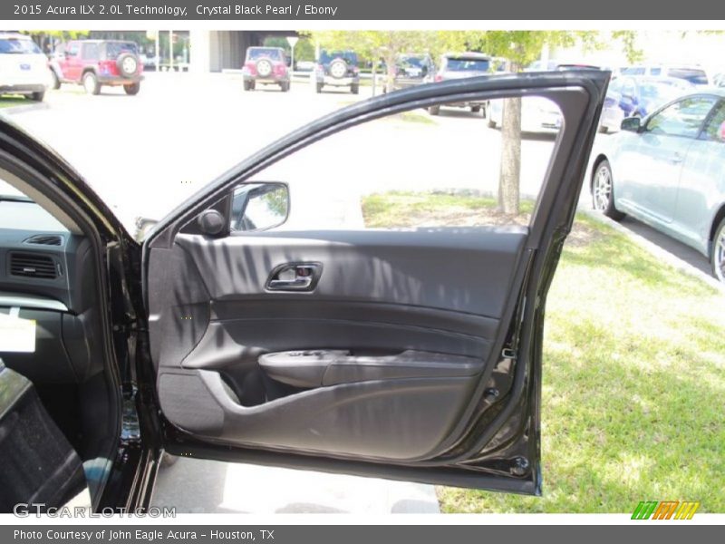 Crystal Black Pearl / Ebony 2015 Acura ILX 2.0L Technology