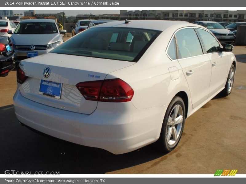 Candy White / Cornsilk Beige 2014 Volkswagen Passat 1.8T SE