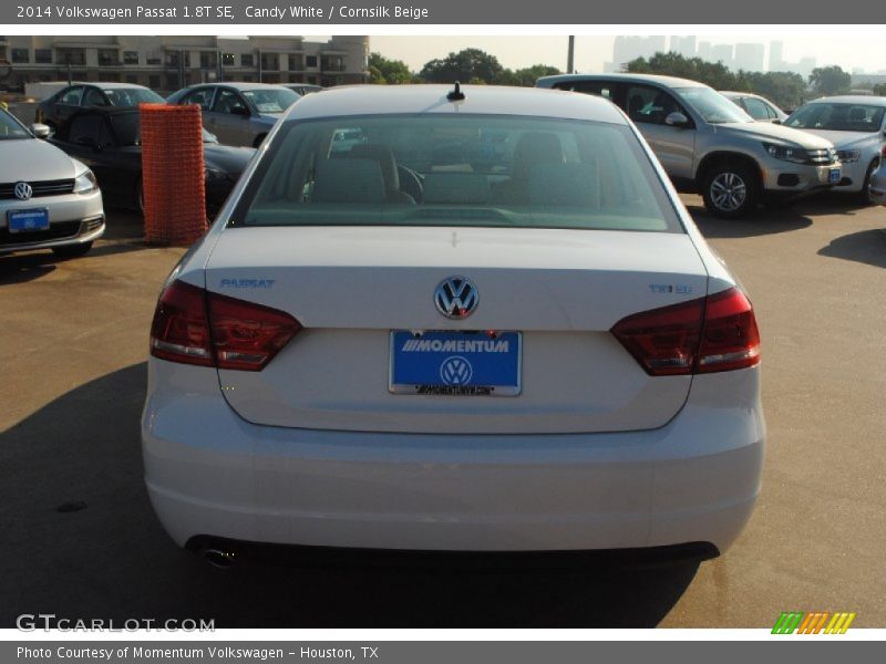 Candy White / Cornsilk Beige 2014 Volkswagen Passat 1.8T SE