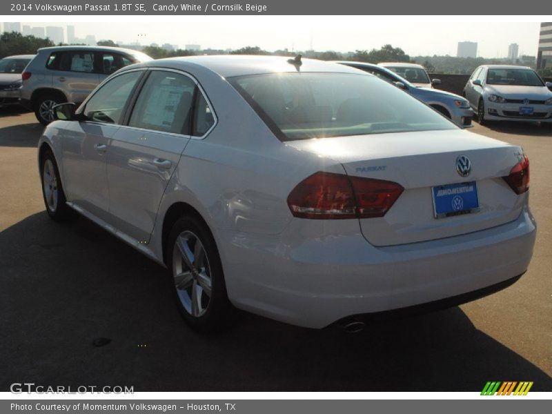 Candy White / Cornsilk Beige 2014 Volkswagen Passat 1.8T SE