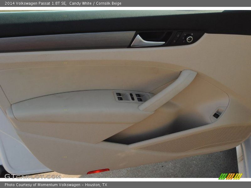 Candy White / Cornsilk Beige 2014 Volkswagen Passat 1.8T SE