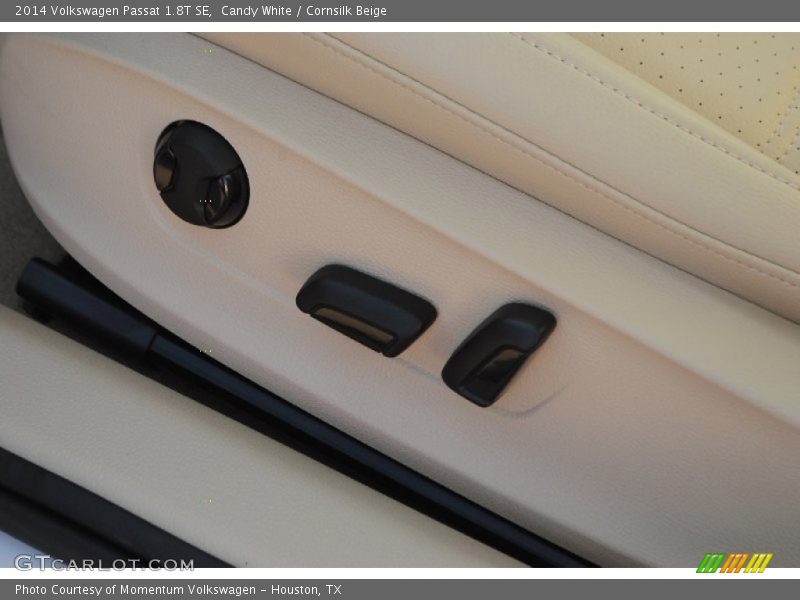 Candy White / Cornsilk Beige 2014 Volkswagen Passat 1.8T SE