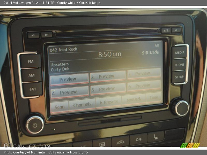 Candy White / Cornsilk Beige 2014 Volkswagen Passat 1.8T SE