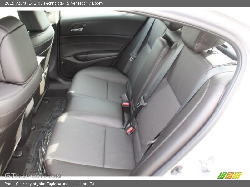Rear Seat of 2015 ILX 2.0L Technology