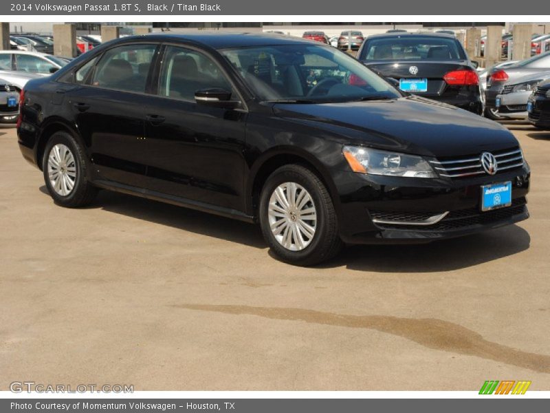 Black / Titan Black 2014 Volkswagen Passat 1.8T S