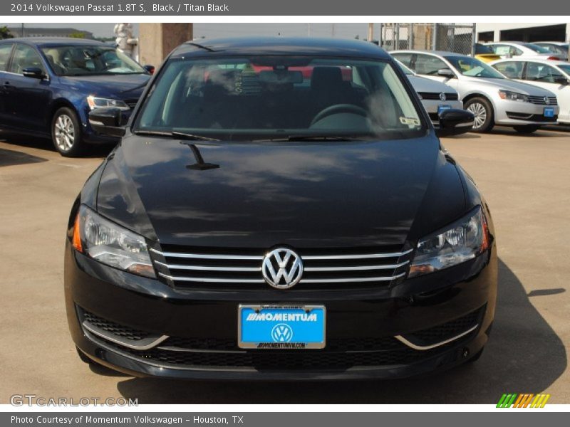 Black / Titan Black 2014 Volkswagen Passat 1.8T S