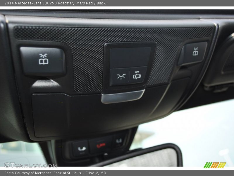 Mars Red / Black 2014 Mercedes-Benz SLK 250 Roadster